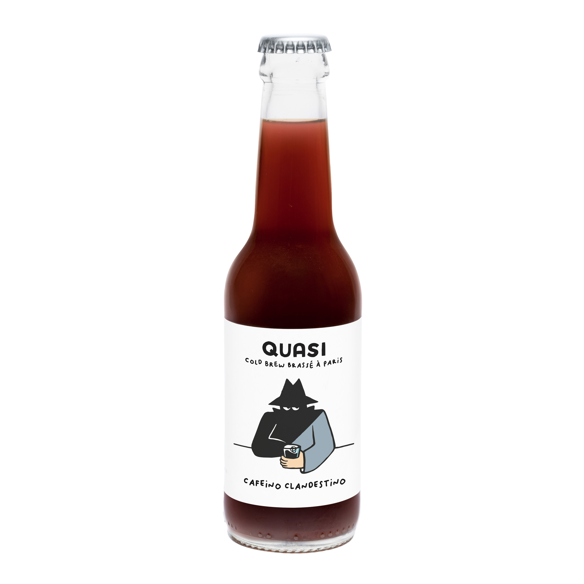 QUASI - "Cafeino Clandestino" (collab. Brûlerie de Belleville) Bouteille 25cL