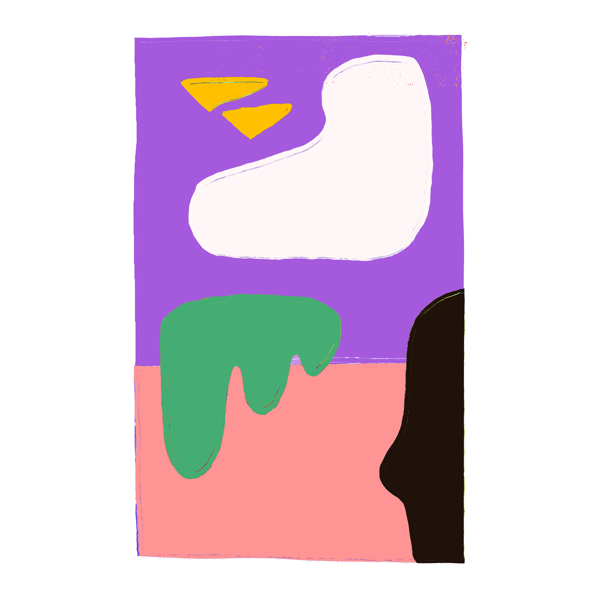 QUASI - "Dream Island" (collab. Le Parti du Thé) Illustration par Anatole Zangs